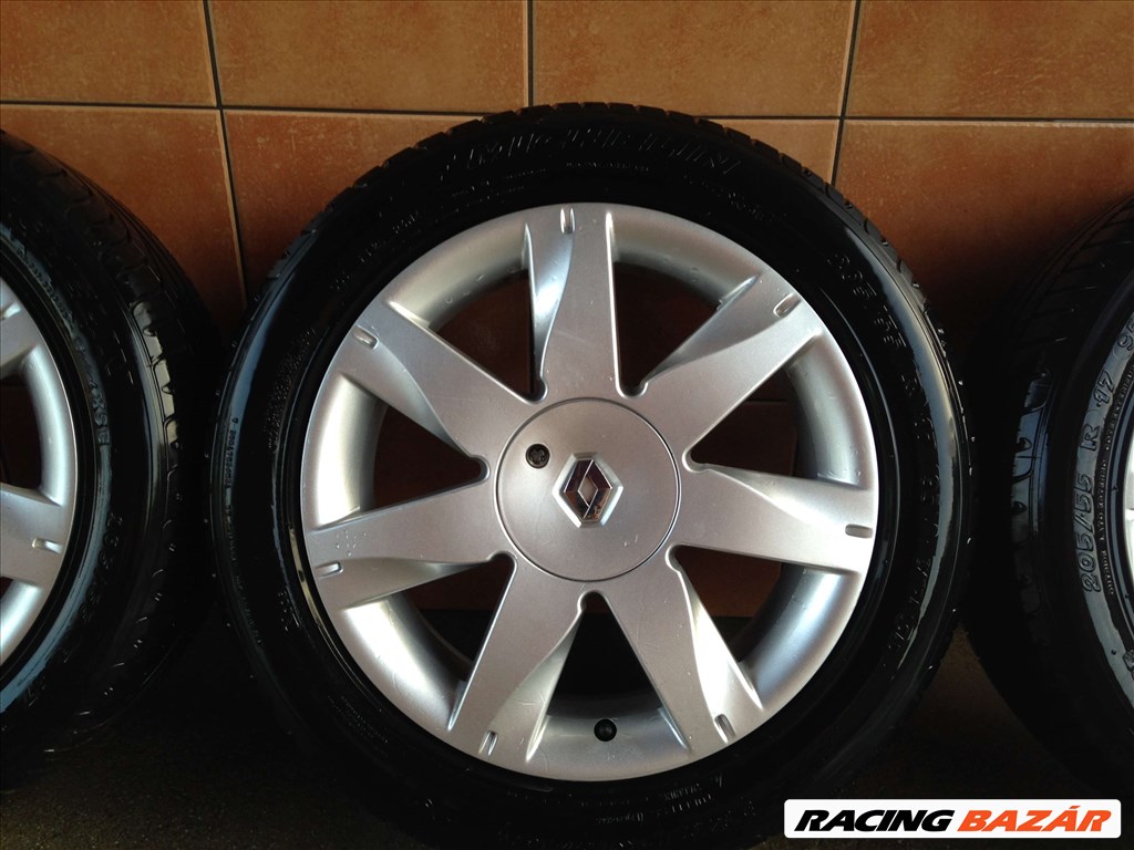 RENAULT 17" ALUFELNI5X108 NYÁRI 205/55R17 GUMIVAL OLCSÓN!!!! 4. kép