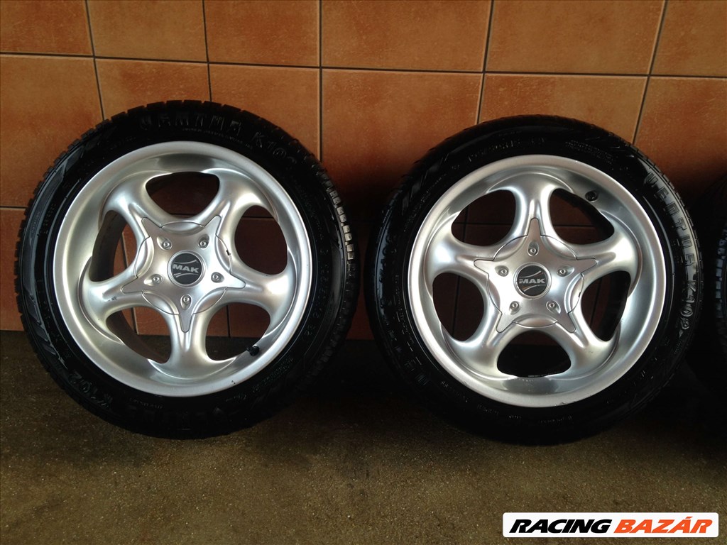 MAK 15" ALUFLNI 4X100 NYÁRI 195/50R15 GUMIVAL OLCSÓN!!!! 2. kép