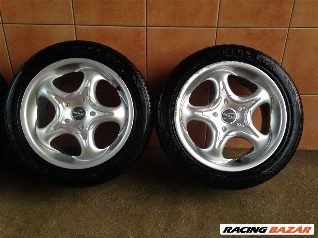 MAK 15" ALUFLNI 4X100 NYÁRI 195/50R15 GUMIVAL OLCSÓN!!!! 3. kép