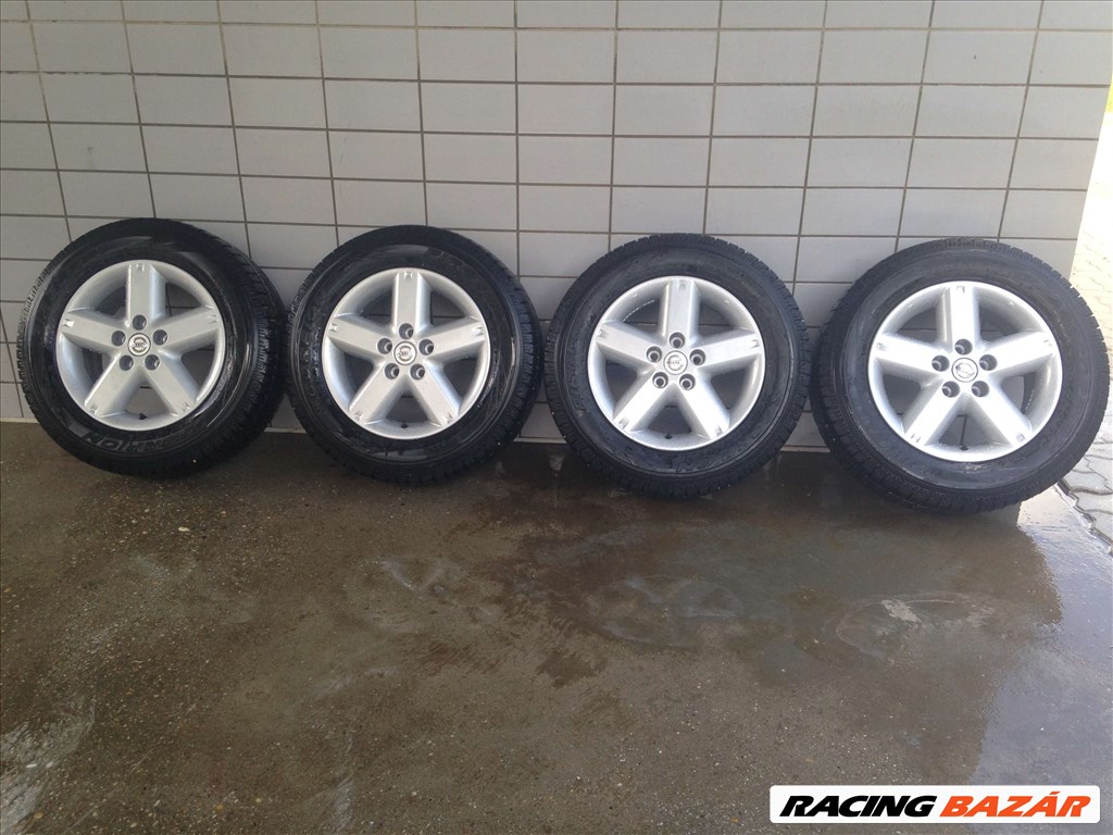 NISSAN QASHQAI 16" ALUFELNI 5X114,3 TÉLI 215/65R16 GUMIKKAL !!!! 1. kép