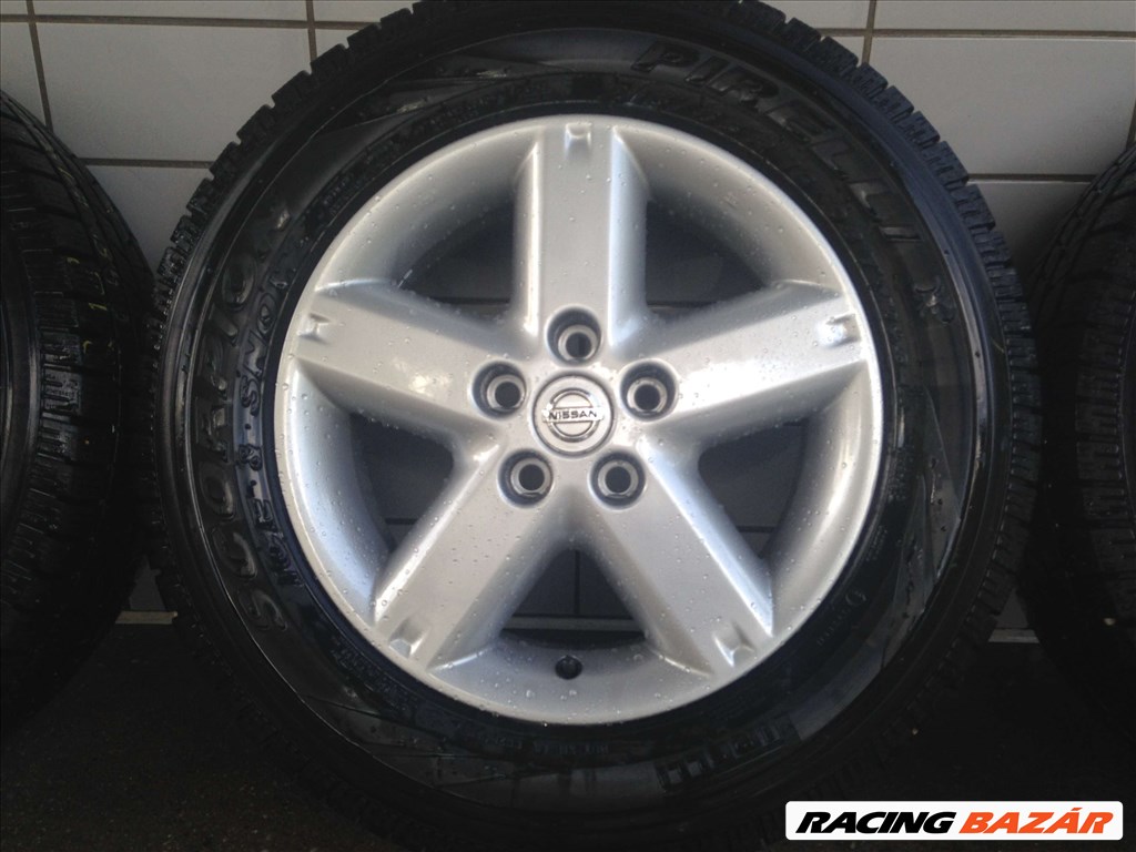 NISSAN QASHQAI 16" ALUFELNI 5X114,3 TÉLI 215/65R16 GUMIKKAL !!!! 3. kép