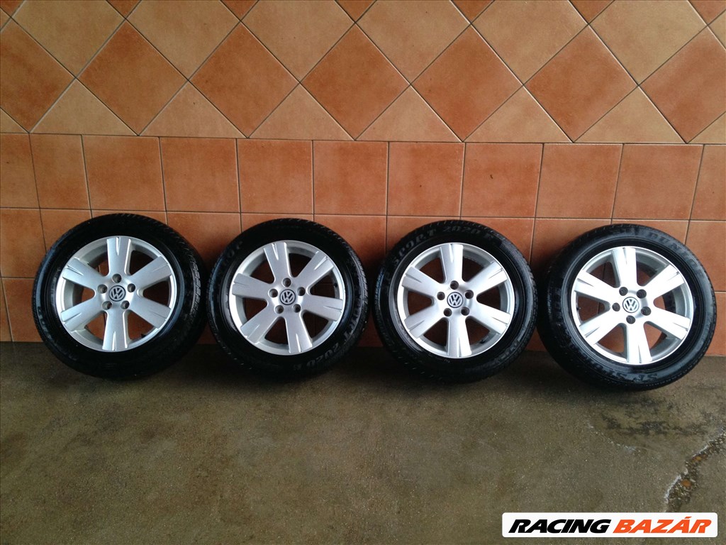VW 16" ALUFELNI 5X112 NYÁRI 215/55R16 GUMIKKAL OLCSÓN!!!! 1. kép