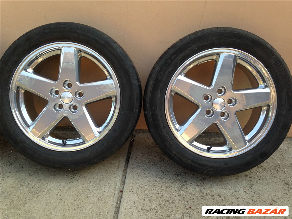 JEEP 18" KROMKERÉK 5X114,3 NYÁRI 215/55R18 GUMIKKAL OLCSÓN!!! 3. kép