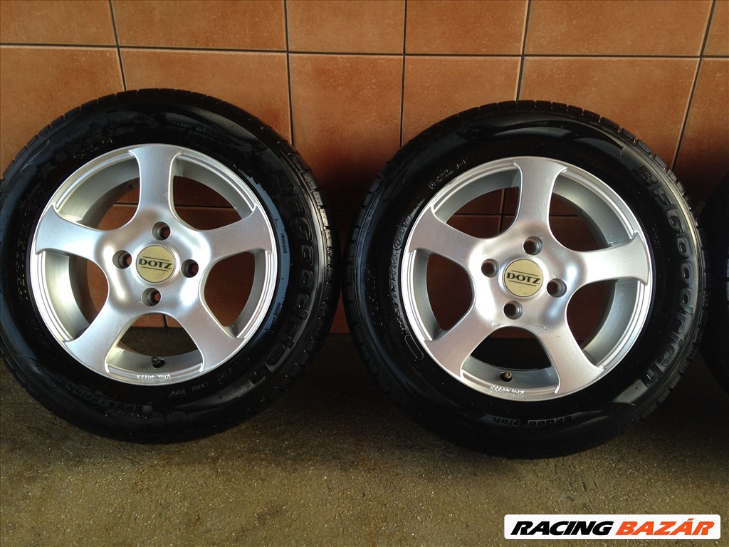 DOTZ 14" ALUFELNI 4X108 NYÁRI 175/70R14 GUMIVAL OLCSÓN!!! 2. kép
