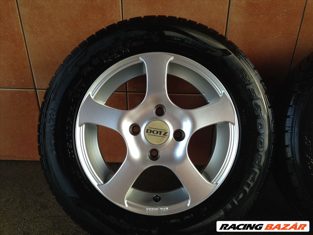 DOTZ 14" ALUFELNI 4X108 NYÁRI 175/70R14 GUMIVAL OLCSÓN!!! 4. kép