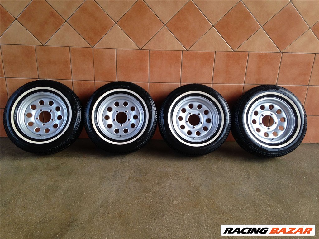 SUZUKI VITARA 15" LEMEZFELNI 5X139,7 M+S 205/70R15 GUMIKKAL OLCSÓN!!!! 1. kép