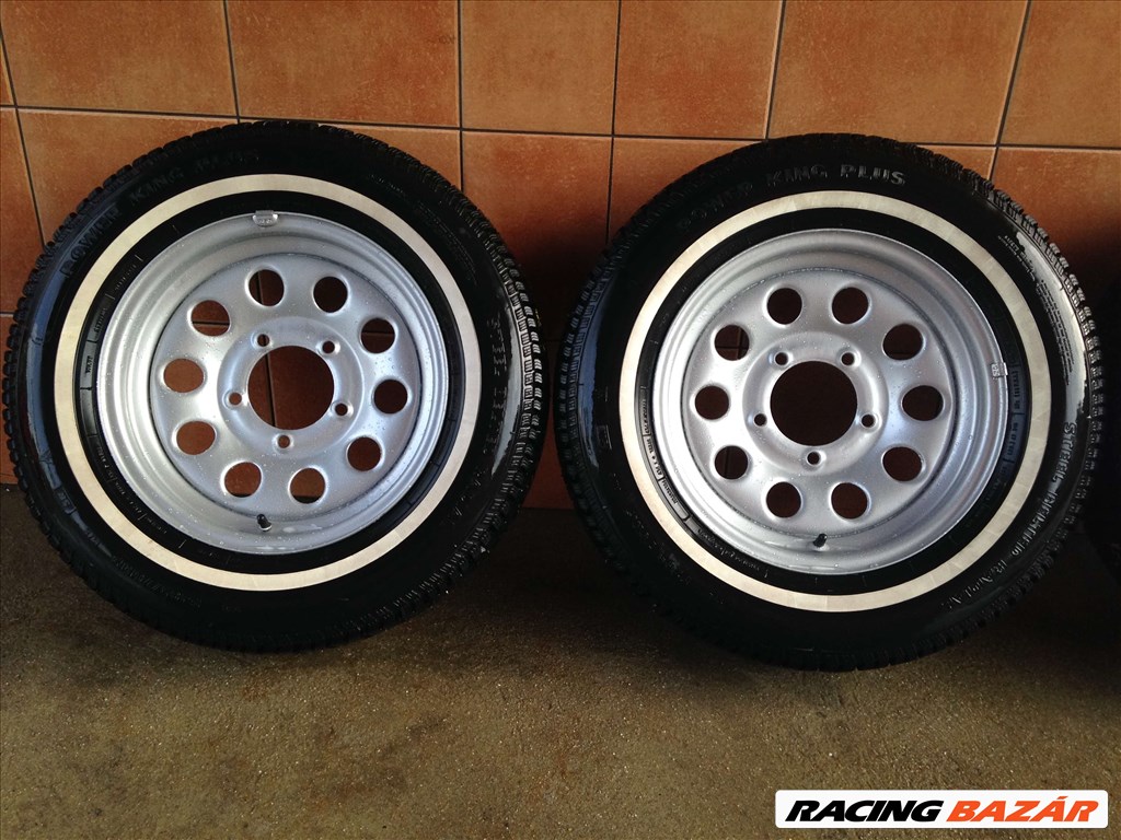 SUZUKI VITARA 15" LEMEZFELNI 5X139,7 M+S 205/70R15 GUMIKKAL OLCSÓN!!!! 2. kép