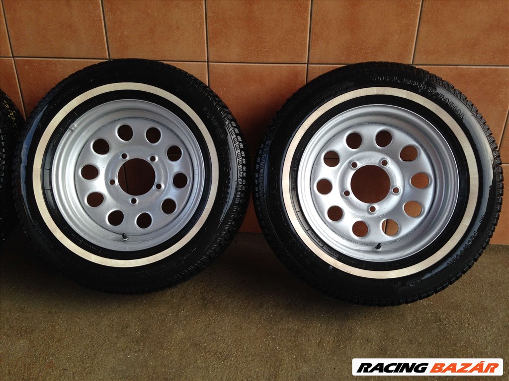 SUZUKI VITARA 15" LEMEZFELNI 5X139,7 M+S 205/70R15 GUMIKKAL OLCSÓN!!!! 3. kép