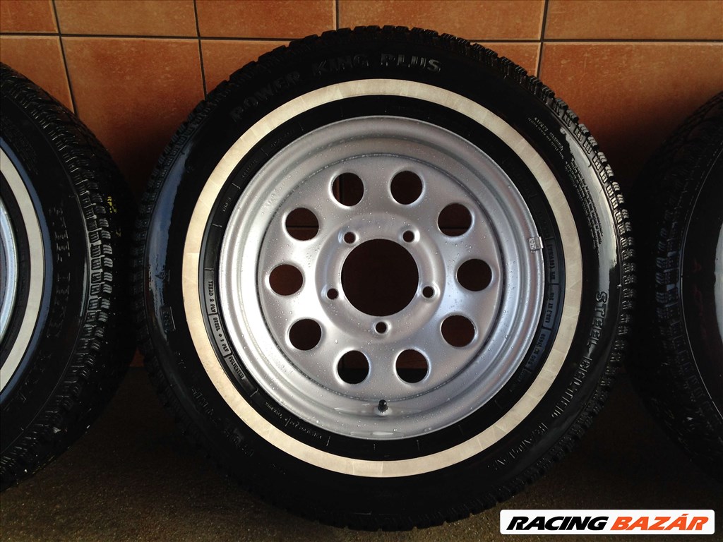 SUZUKI VITARA 15" LEMEZFELNI 5X139,7 M+S 205/70R15 GUMIKKAL OLCSÓN!!!! 4. kép