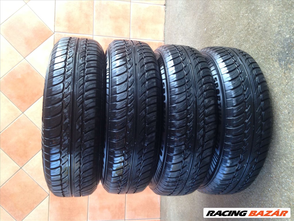 BBS 14" ALUFELNI 4X100 NYÁRI 165/70R14 GUMIVAL OLCSÓN!!!!!! 5. kép