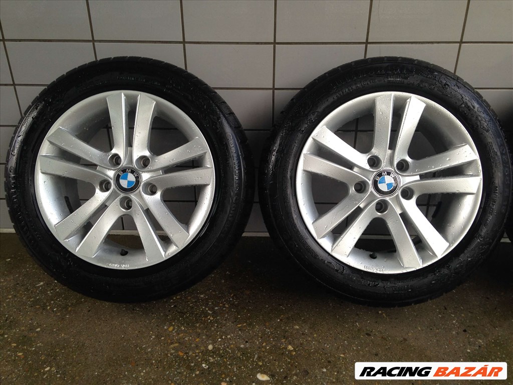 BMW 16" ALUFELNI 5X120 TÉLI 205/55R16 GUMIKKAL OLCSÓN!!!! 2. kép