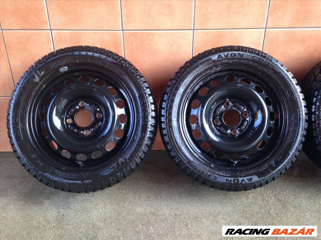 VOLVO 15" LEMEZFELNI 4X108 TÉLI 195/50R15 GUMIKKAL OLCSÓN!!!! 2. kép