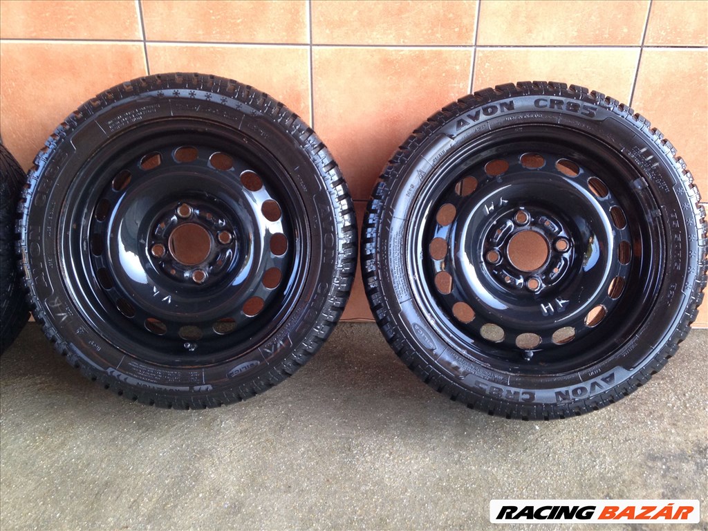 VOLVO 15" LEMEZFELNI 4X108 TÉLI 195/50R15 GUMIKKAL OLCSÓN!!!! 3. kép