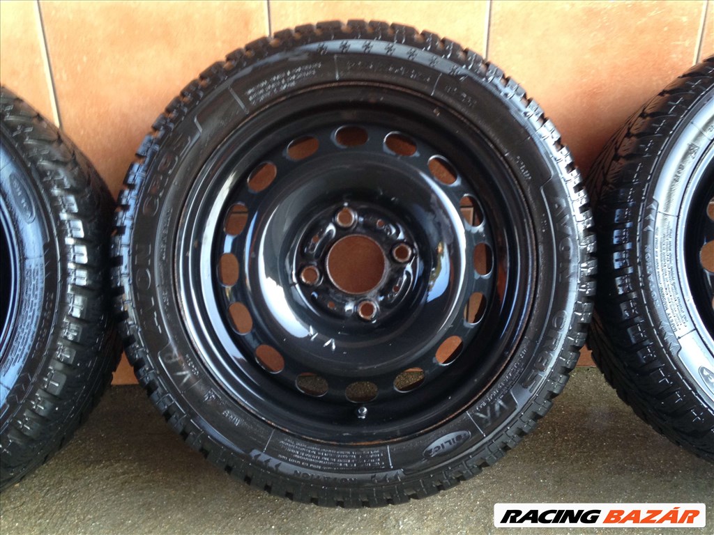 VOLVO 15" LEMEZFELNI 4X108 TÉLI 195/50R15 GUMIKKAL OLCSÓN!!!! 4. kép