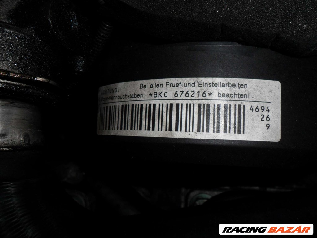 VW GOLF V 1.9PDTDI 105LE MOTOR BKC-KÓDU 2. kép