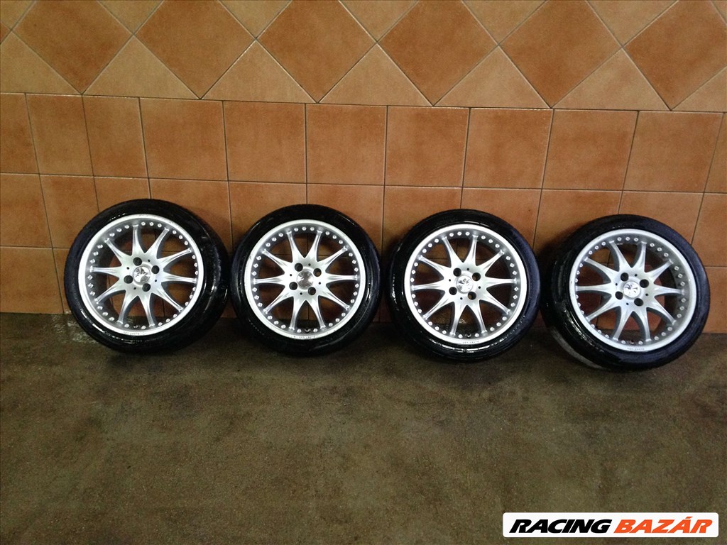 TUNNING 16" ALUFELNI,4X100 NYÁRI 195/45R16 GUMIVAL OLCSÓN!!!! 1. kép