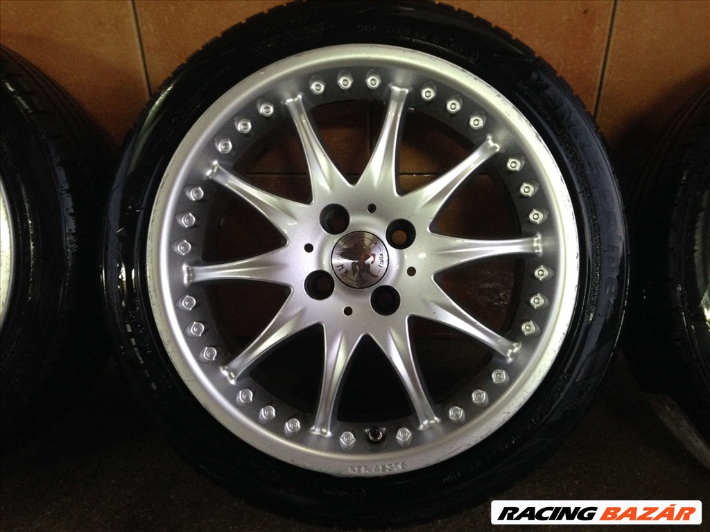 TUNNING 16" ALUFELNI,4X100 NYÁRI 195/45R16 GUMIVAL OLCSÓN!!!! 4. kép