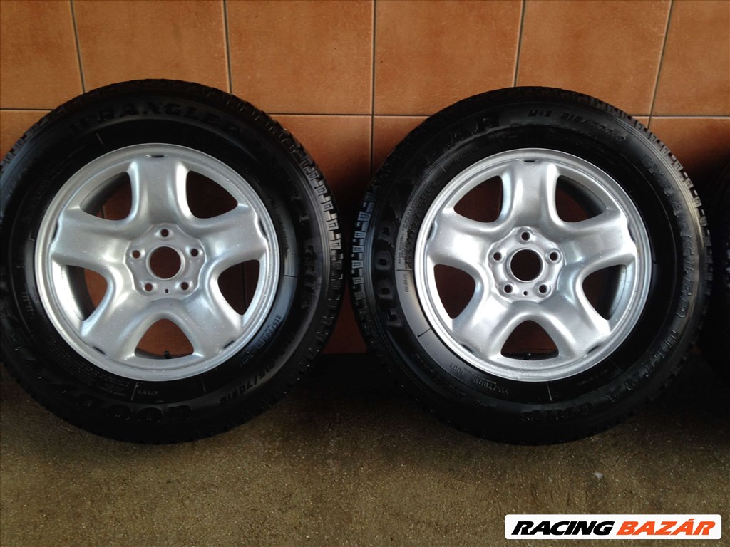 TOYOTA RAV-4 16" LEMEZFELNI 5X114,3 TÉLI 215/70R16 GUMIKKAL OLCSÓN! 2. kép