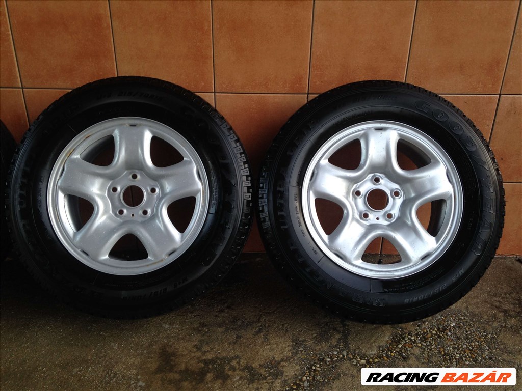 TOYOTA RAV-4 16" LEMEZFELNI 5X114,3 TÉLI 215/70R16 GUMIKKAL OLCSÓN! 3. kép