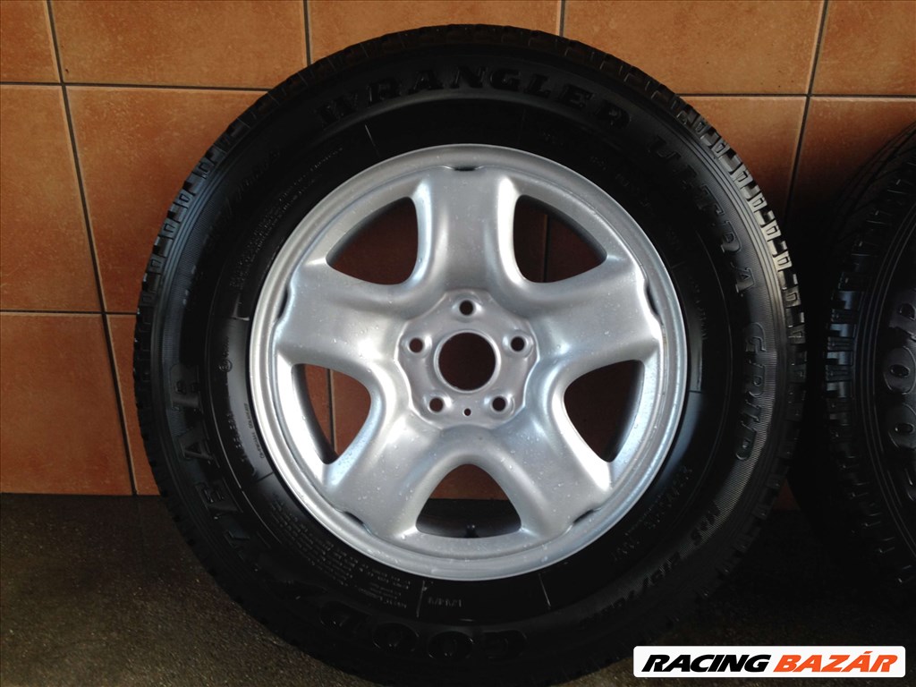 TOYOTA RAV-4 16" LEMEZFELNI 5X114,3 TÉLI 215/70R16 GUMIKKAL OLCSÓN! 4. kép