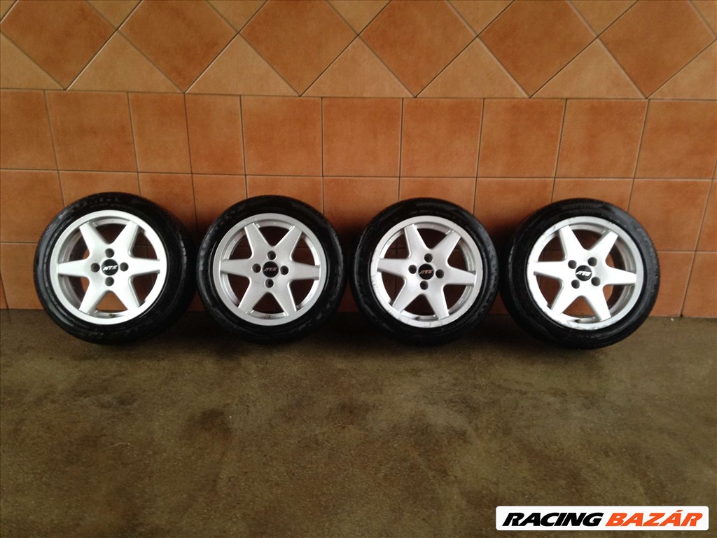 ATS 15" ALUFELNI 4X100 NYÁRI 195/50R15 GUMIVAL OLCSÓN!!!! 1. kép