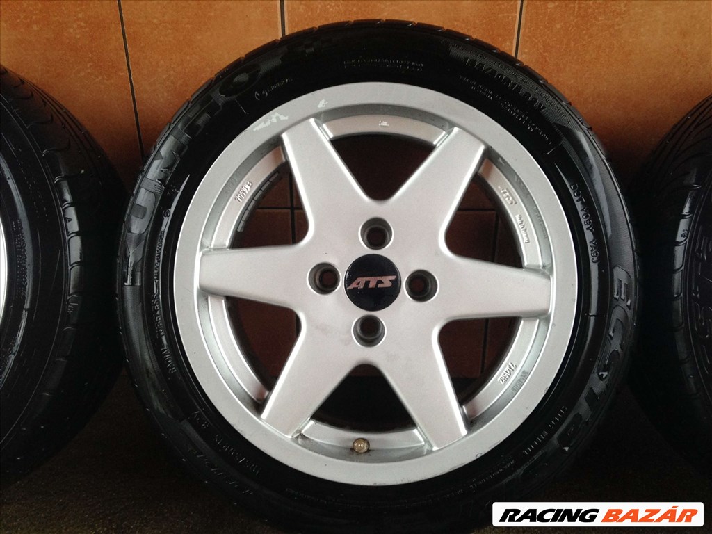 ATS 15" ALUFELNI 4X100 NYÁRI 195/50R15 GUMIVAL OLCSÓN!!!! 4. kép