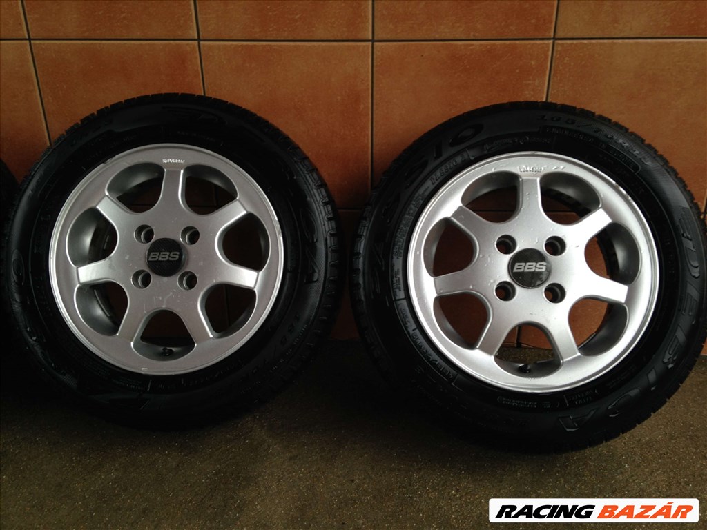 BBS 13" ALUFELNI 4X100 NYÁRI 165/70R13 GUMIVAL OLCSÓN!!!! 3. kép