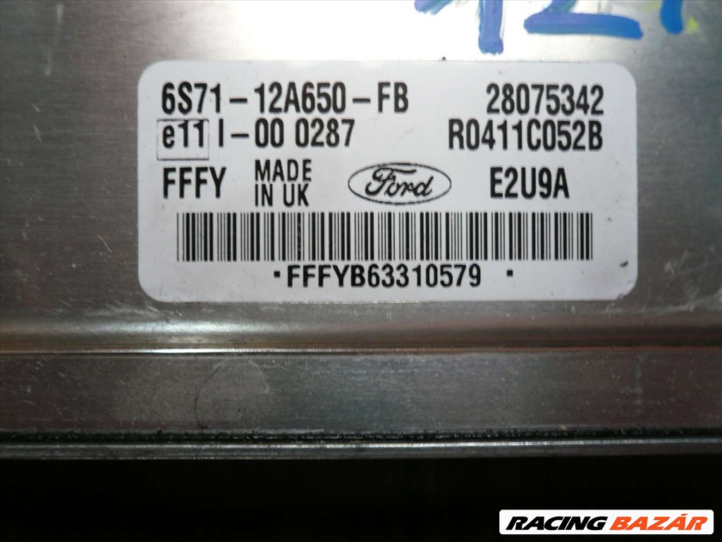 FORD MONDEO ECU MOTORVEZÉRLŐ MK3 MK4 2001-2014-IG FMBA,N7BA N7BA  3. kép