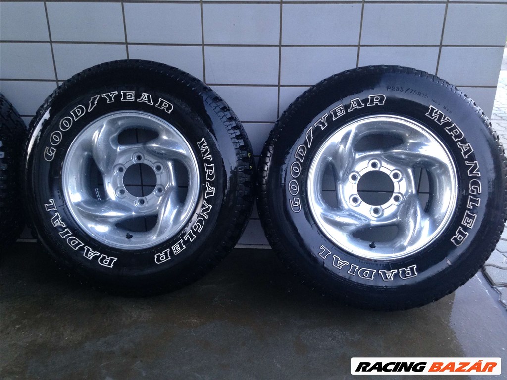 TEREPJÁRÓ 15" ALUFELNI 6X139,7 NÉGYÉVSZAKOS 235/75R15 GUMIVAL!!!! 3. kép