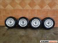 VW 14" LEMEZFELNI 4X100 TÉLI 185/60R14 GUMIKKAL OLCSÓN!!!!