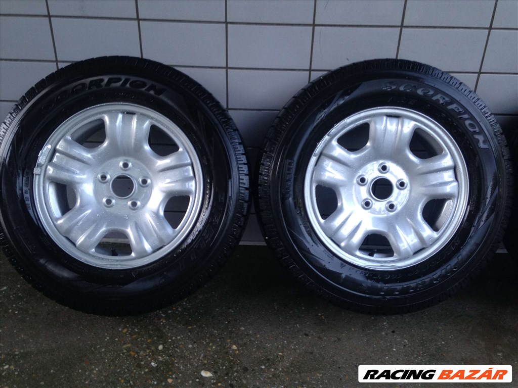 TOYOTA RAV 4 16" LEMEZFELNI 5X114,3 TÉLI M+S 215/70R16 GUMIKKAL OLCSÓN!!! 2. kép