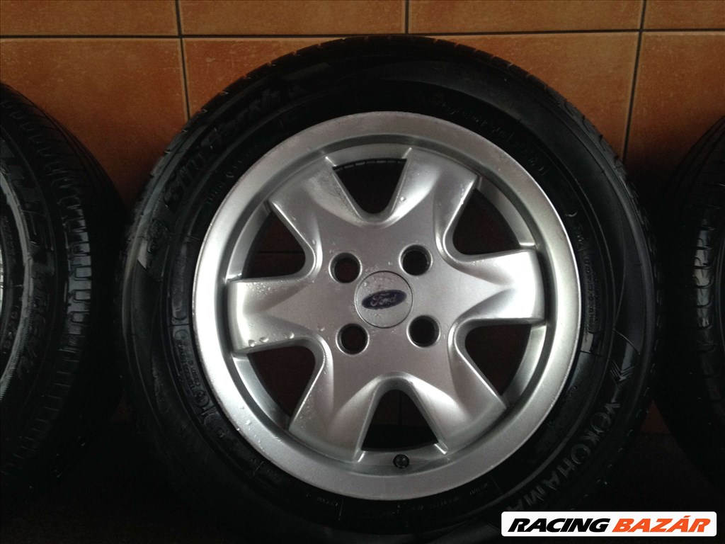 FORD FOCUS 15" GYÁRI ALUFELNI 4X108 NYÁRI 195/60R15 GUMIKKAL OLCSÓN!!! 4. kép