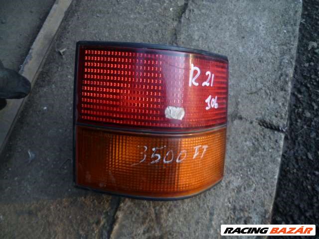 renault 21 jobb hátsó sarki lámpa (sárga piros) foglalattal 1. kép