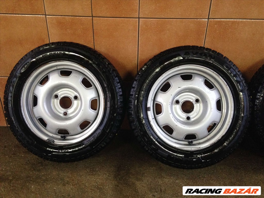 CITROEN SAXO 13" LEMEZFELNI 3X98 TÉLI 145/70R13 GUMIKKAL OLCSÓN! 2. kép