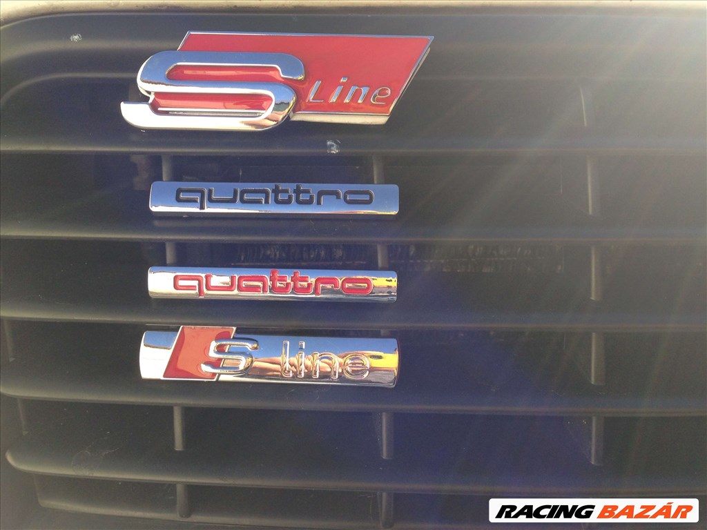Audi s Line s3,s4,s5,s6,s7,s8 kiegészítők emblemak 3. kép