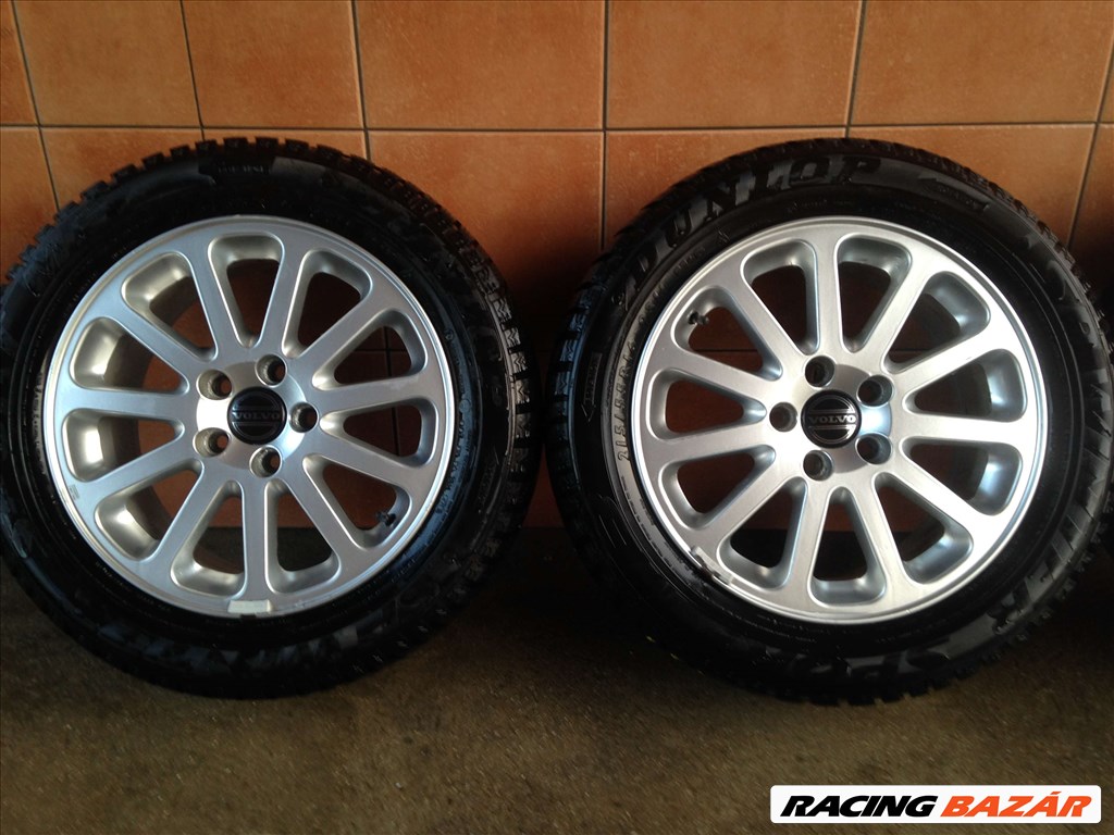 VOLVO 16" ALUFELNI 5X108 TÉLI 215/55R16 GUMIKKAL OLCSÓN!!!! 2. kép