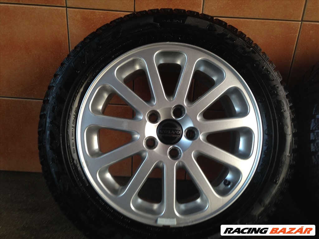 VOLVO 16" ALUFELNI 5X108 TÉLI 215/55R16 GUMIKKAL OLCSÓN!!!! 4. kép