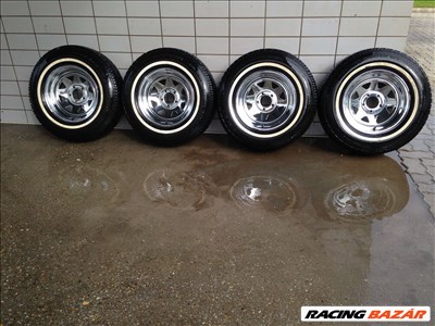 JEEP 15" KROMKERÉK 5X114,3 NÉGYÉVSZAKOS 225/75R15 GUMIKKAL OLCSÓN!!!