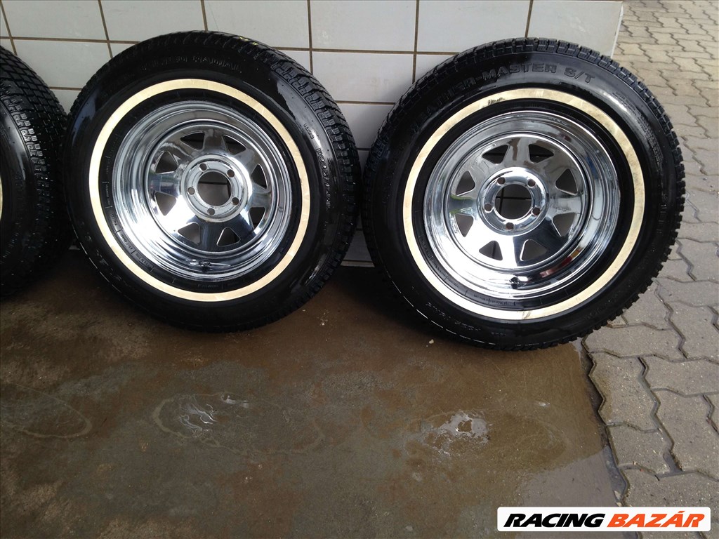 JEEP 15" KROMKERÉK 5X114,3 NÉGYÉVSZAKOS 225/75R15 GUMIKKAL OLCSÓN!!! 3. kép