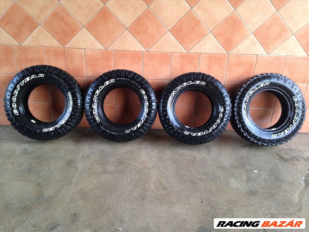 GOODYEAR WRANGLER 16" TEREPJÁRÓ 245/75R16 GUMIK OLCSÓN!!! 1. kép