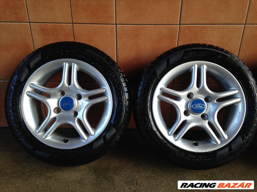 FORD 14" ALUFELNI 4X108 NYÁRI 185/55R14 GUMIKKAL OLCSÓN!!! 2. kép