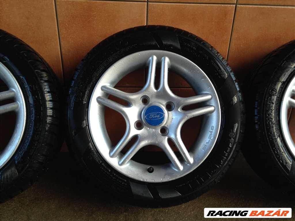 FORD 14" ALUFELNI 4X108 NYÁRI 185/55R14 GUMIKKAL OLCSÓN!!! 4. kép