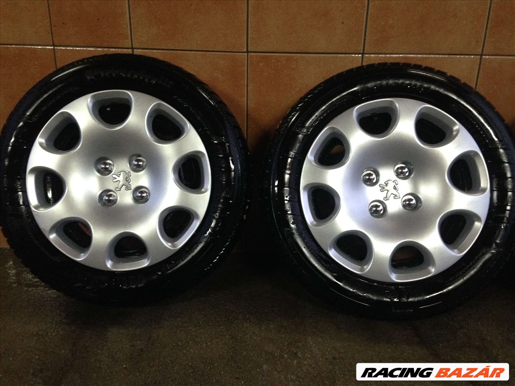 PEUGEOT 15" LEMEZFELNI 4X108 TÉLI 185/65R15 GUMIKKAL OLCSÓN!!!! 2. kép