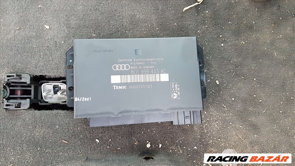 Audi A4 8E komfort elektronika 8E0 959 433 AC 1. kép