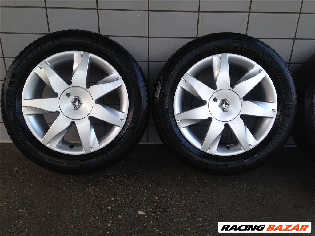 RENAULT 17" ALUFELNI 5X108 TÉLI 225/55R17 GUMIKKAL OLCSÓN!!!! 2. kép