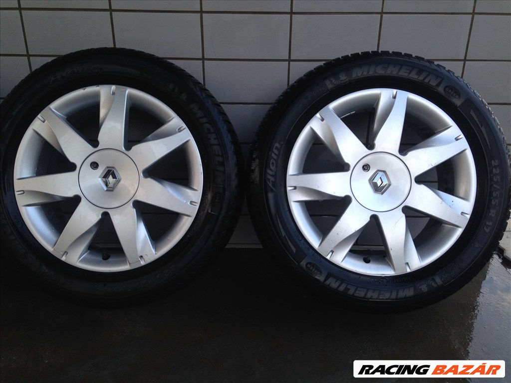 RENAULT 17" ALUFELNI 5X108 TÉLI 225/55R17 GUMIKKAL OLCSÓN!!!! 3. kép