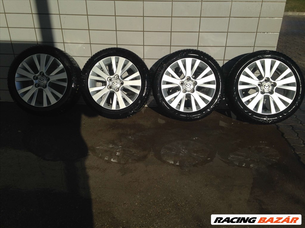 MAZDA 17" ALUFELNI 5X114,3 TÉLI 215/50R17 GUMIVAL OLCSÓN!!! 1. kép