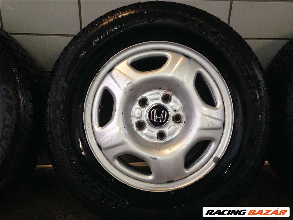 HONDA CR-V 15" LEMEZFELNI 5X114,3 TÉLI 205/70R15 GUMIVAL OLCSÓN!! 4. kép