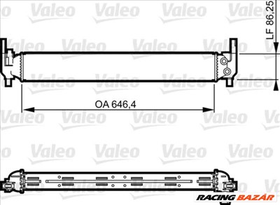 VALEO 735310 Motorvízhűtő - AUDI, SKODA, VOLKSWAGEN, SEAT