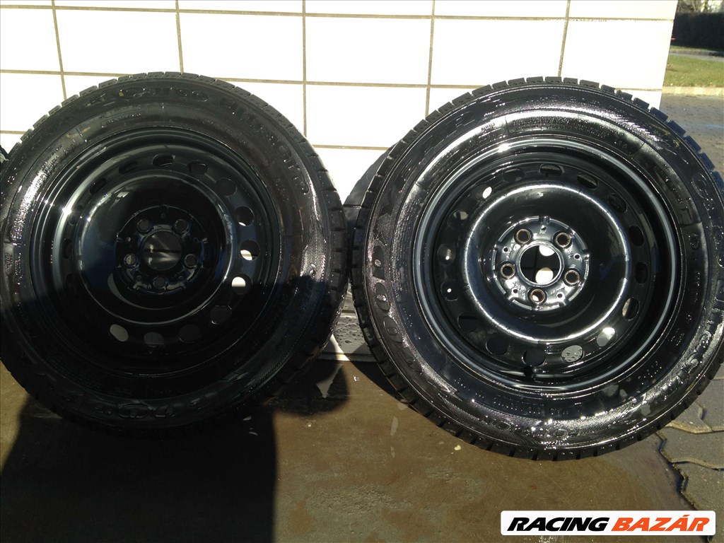 MERCEDES VITO 16" LEMEZFELNI 5X112 TÉLI 205/65R16C GUMIVAL OLCSÓN!! 3. kép